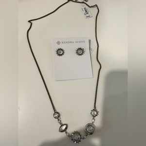 Kendra Scott Janet necklace and Irene earrings NWT